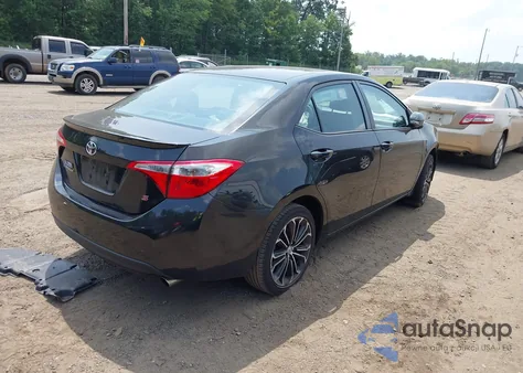 2016 Toyota Corolla S Plus z USA, uszkodzony, nr VIN 2T1BURHE0GC728614